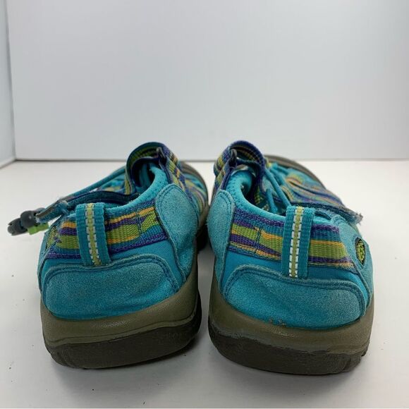 Keen Newport H2 Blue Stripe Hook & Loop Sports Hiking Sandal Kids Size US 3 - Picture 8 of 8